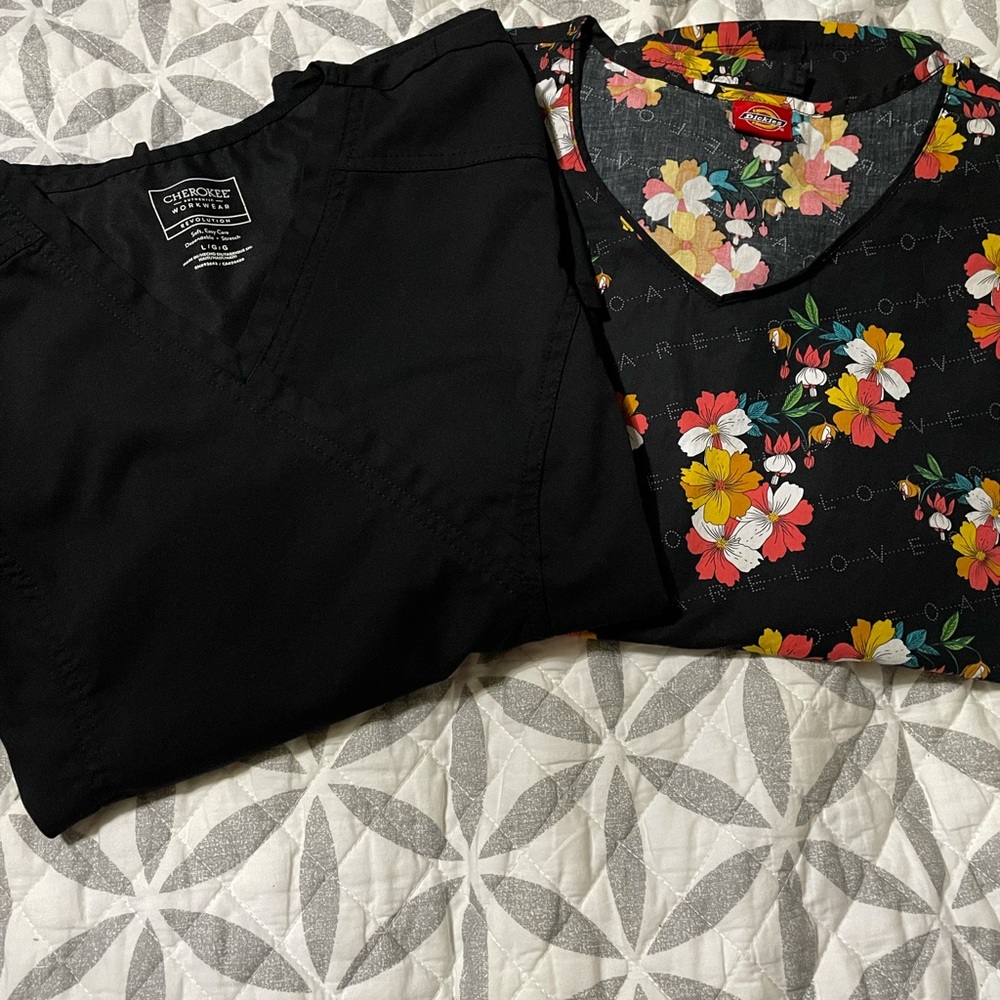 Sizes XS to XL Brands are HeartSoul Healing Hands Cherokee Infinity Butter-Soft - Picture 4 of 13